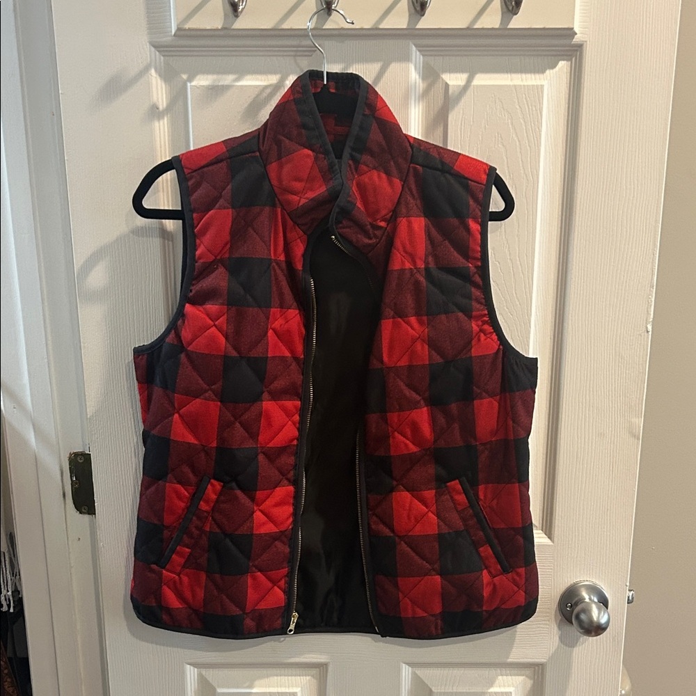 Old Navy Black Jacket with White Label